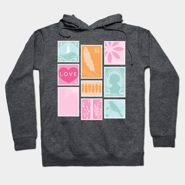 Stamp Collector Hoodie by LunarFox